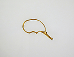 Fibula, serpentine type, Gold, Italic