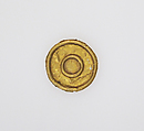 Roundel, disk, Gold