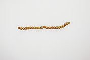 Beads, 23, Gold foil, Greek or Etruscan