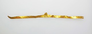 Frontlet of gold leaf, Gold, Cypriot