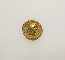 Gold aureus of Julius Caesar, Gold, Roman