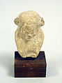 Mask of a satyr, Terracotta, Greek