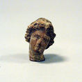Head of a woman, Terracotta, Greek, Asia Minor