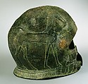 Two bronze helmets, Bronze, Greek, Cretan