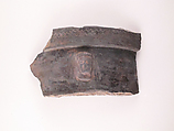 Vase fragment, Terracotta, Etruscan