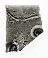 Glass mosaic inlay fragment, Glass, Greek, Ptolemaic or Roman, Egyptian