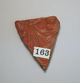Vase fragment, Terracotta, Roman, Gaul