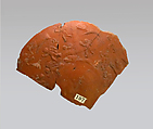 Vase Fragment, Terracotta, Roman, Gaul
