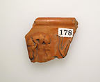 Vase fragment, Terracotta, Roman, Gaul
