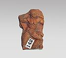 Vase fragment, Terracotta, Roman, Gaul