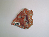 Vase fragment, Terracotta, Roman, Gaul