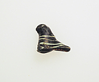 Glass pendant in the form of a bird, Glass, Phoenician or Carthaginian