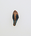 Glass pendant in the form of a dolphin, Glass, Roman?