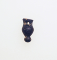 Glass pendant in the form of an amphora, Glass, Phoenician?