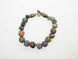 Millefiori beads, 20, Glass, Roman