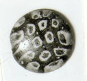 Glass mosaic counter or inlay, Glass, Roman