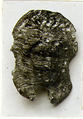 Glass double-headed pendant, Glass, Punic