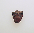 Glass head pendant, Glass, Phoenician or Carthaginian
