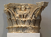 Corinthian column capital, Limestone, Greek, South Italian, Tarentine