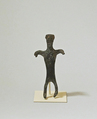 Bronze statuette of a woman, Bronze, Cretan