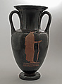 Neck-amphora, Attributed to the Richmond Painter, Terracotta, Greek, Attic