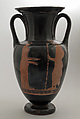 Neck-amphora, Attributed to the Richmond Painter, Terracotta, Greek, Attic