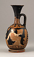 Squat lekythos, Terracotta, Greek, Attic