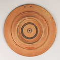 Plate, Terracotta, Greek, Attic