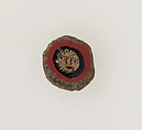 Glass mosaic face bead, Glass, Roman, Egyptian