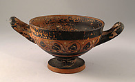 Skyphos, Terracotta, Greek, Attic