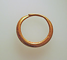Earring of simple form, Gold, Cypriot