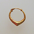 Earring of simple form, Gold, Cypriot