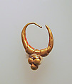Earrings, Gold, Cypriot