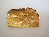 Frontlet of gold leaf, Gold