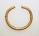 Bracelet, gilded bronze, Gold, bronze, Cypriot