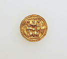 Roundel, disk with three graces, Gold