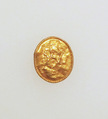 Roundel, disk, Gold