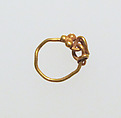Earring-loop type, Gold