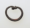 Earring-loop type, Silver