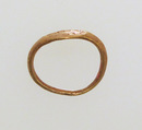 Gold ring with inscribed bezel, Gold, Roman