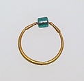 Ring with beryl, Gold, beryl