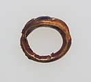 Ring with garnet, Gold, garnet