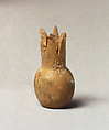 Ivory pomegranate-shaped finial, Hippopotamus ivory, Cypriot