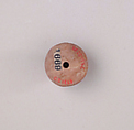 Ivory conical spindle whorl, Hippopotamus ivory, Cypriot