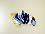 Glass mosaic bowl fragment, Glass, Roman