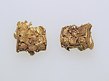 Earring, baule type, Gold, Etruscan