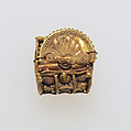 Earring, baule type, Gold, Etruscan