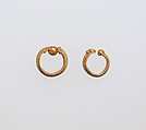 Earring, Gold, Etruscan