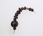Beads ?, Garnet, beryl ?