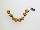 Necklace fragment, Gold, Greek or Roman